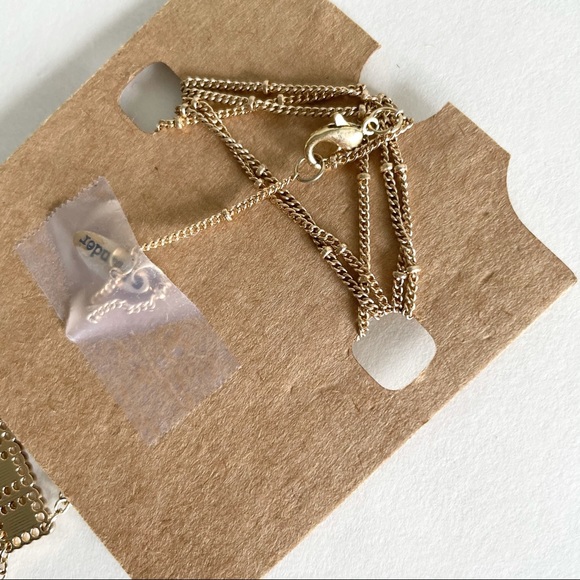 Plunder Design Gold Layered Necklace - Picture 11 of 15